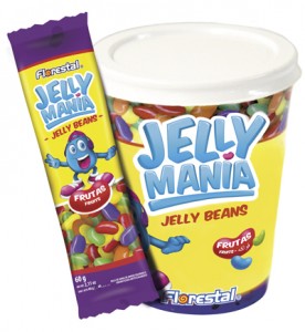 Lançamento da florestal linha de  Jelly beans completa o menu de candies.