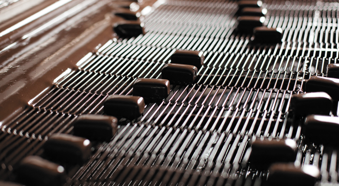 Produção estabilizada indústria de chocolates sob impacto do baixo crescimento.