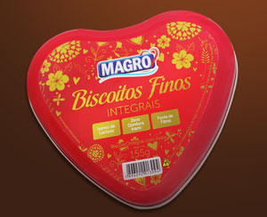 Novidade da Lightsweet: biscoitos com a marca Magro em edição limitada. 